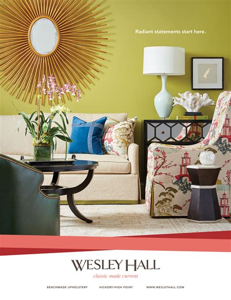 Mgallery nest features an eclectic and bold decor that will inspire you to play with patterns and colors. Wesley Hall National Ads