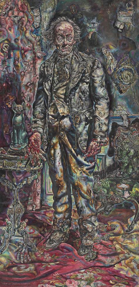 I mean the painting was only worth $5000 to $8000 because it has some damages here and there, it came from a very old movie that the amount of. Picture Of Dorian Gray, Ivan Albright (1943-44) | Dorian ...