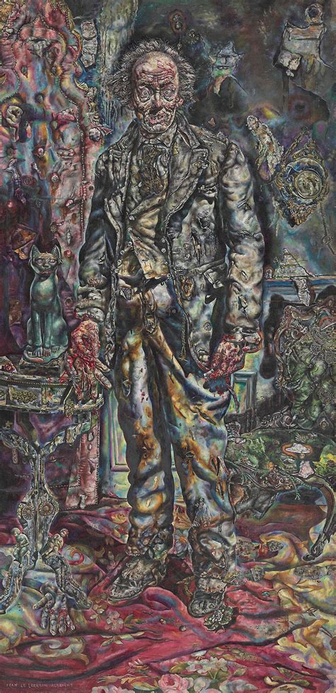 I mean the painting was only worth $5000 to $8000 because it has some damages here and there, it came from a very old movie that the amount of. Picture Of Dorian Gray, Ivan Albright (1943-44) | Dorian ...