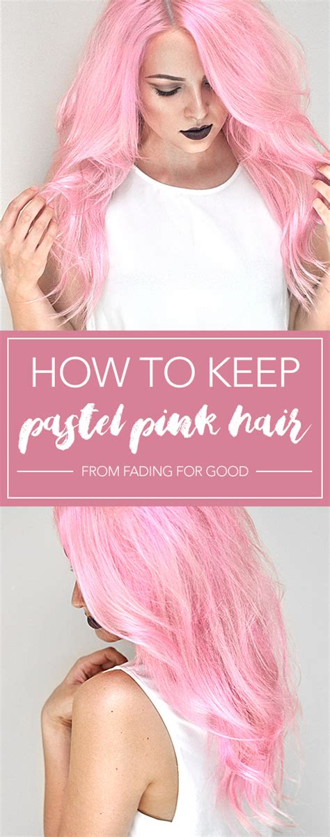 However, toner won't be able to completely lift black hair dye off of your locks. How to Keep Pastel Pink Hair from Fading for Good | MayaLaMode