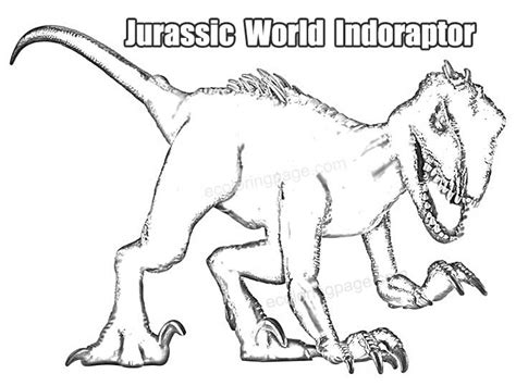 Repelishd.tv » estás por ver jurassic world 2: Indoraptor Coloring Page