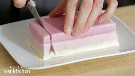 Molded strawberry rhubarb dessert terrine, with fresh strawberries, rhubarb, lemon juice, and orange zest. Raspberry, Strawberry and Mango Terrine Recipe - From the ...