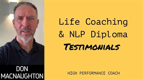 These are great questions, and finding a ready to improve your life? Life Coaching and NLP Diploma Testimonials | High ...