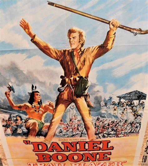 In 1775, daniel boone settles kentucky, despite menacing indians and renegade whites. Bruce Bennett Stars in "Daniel Boone Trail Blazer" 1956 ...