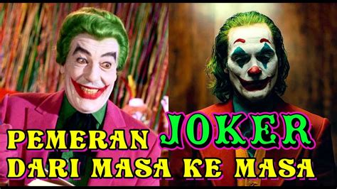 Era kemerdekaan indonesia menjelang akhir penjajahan. Pemeran Joker dari masa ke masa - YouTube