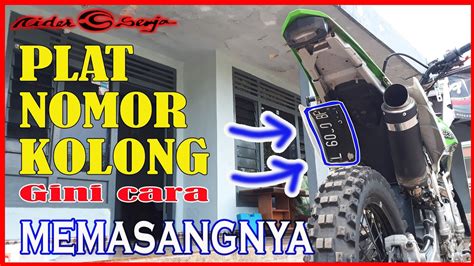 Cara cara channel tutorial beli no plat kenderaan secara online guna portal my sikap jpj mp3 download 320kbps and mp4 video high quality free. Cara Memasang Plat Kolong TRIL Kawasaki KLX / D TRACKER ...