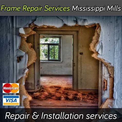 Door Frame Repair Mississippi Mills   Wood, Steel & Aluminum