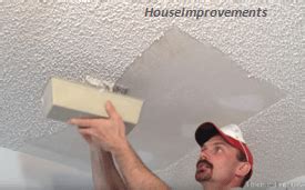 If the ceiling is unpainted it's fairly easy, basically you wet the surface and scrape it off. The Easy DIY Way Of Removing Stipple Or Popcorn Ceiling ...