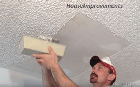 Do it yourself ceiling texture removal , using just hot water and a scraper. The Easy DIY Way Of Removing Stipple Or Popcorn Ceiling ...