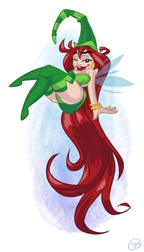 Rayman also deals with (no so) unrequited feelings. Betilla by outlawink on DeviantArt