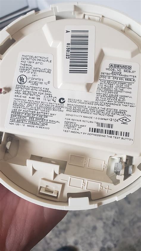 When a smoke detector keeps beeping even after replacing its battery, it can mean that there is something preventing it from detecting the battery. Thermal Smoke Detector replacement? - Devices - Hubitat