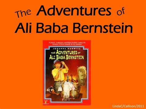Price new from used from hardcover please retry $5.98. PPT - Adventures Ali Baba Bernstein PowerPoint ...