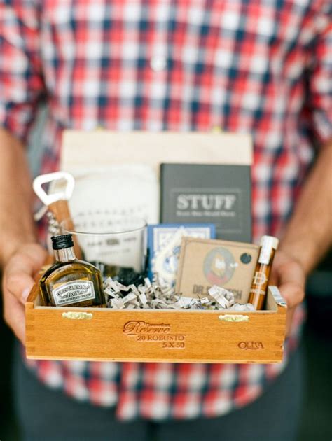 Free personalization + free shipping (orders $75+). Groomsmen gift box: http://www.stylemepretty.com/texas ...