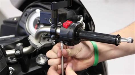 Here is how to install motorcycle hand grips. R&G Heated Hand Grip Install - YouTube