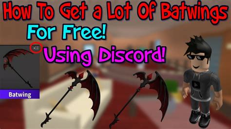 Learn the best mining methods for getting diamonds quickly. MM2 HOW TO GET FREE BATWINGS USING DISCORD! | Murder ...