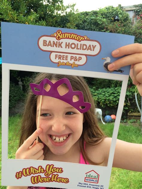 Bank holiday events, the summer bank holiday falls on the first monday of august in scotland and the last monday of august in england, wales and northern ireland. Summer Bank Holiday Fun On A Budget With Ideal World