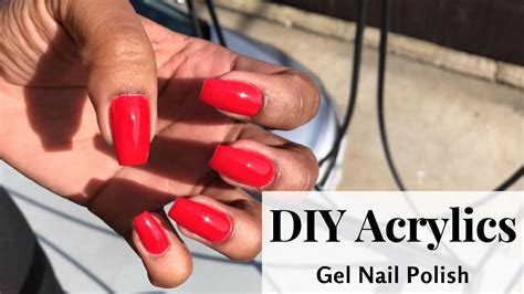 In this video i show how to do acrylic nails using nail. How To Do Your Own Acrylic Nails... Nail Fill at Home - YouTube