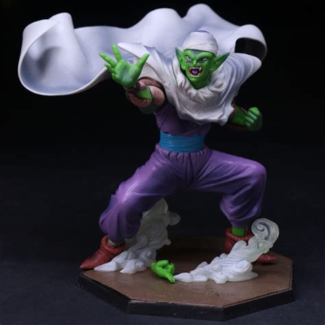 One of the z fighters strongest warriors, piccolo is seen here posed to take on even the strongest of foes! 18CM Dragon Ball Piccolo Toy PVC Anime Figure Saiyan Model ...