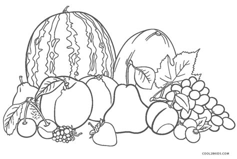 You can use these printable fruit pictures to keep kids busy for a period of time and let them go crazy with colors. Free Printable Fruit Coloring Pages for Kids