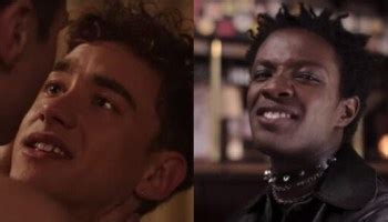 With olly alexander, nathaniel curtis, shaun dooley, omari douglas. Olly Alexander's Thirsty In The First Look Of 'It's A Sin ...