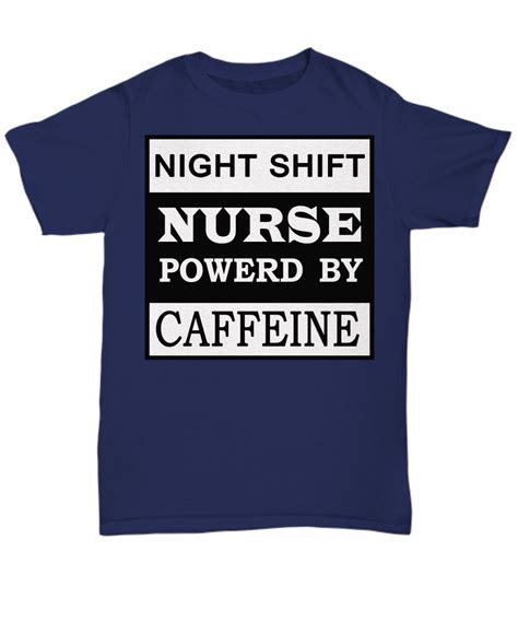 A pair of scissors that. Night Shift Nurse Power By Caffeine Gifts.