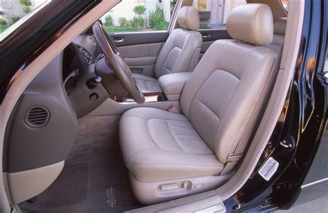 Crafted for the most salient retreats. 1997 Lexus LS 400 Coach Edition 003 interior - Lexus USA ...