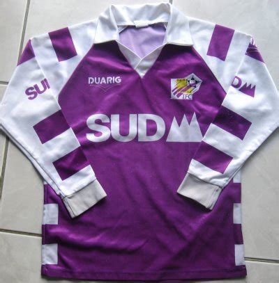 Nick namele téfécé, les pitchouns, les violets. maillot ecole de foot TOULOUSE FC 1990/1991 -face ...