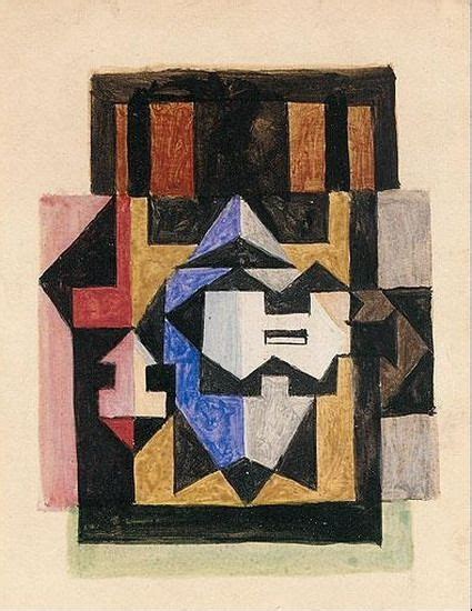El cubismo fue el primer movimiento artístico de vanguardia del siglo xx. Pablo Picasso - Guitar on a table, 1922 | Pablo picasso ...