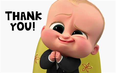 I am grateful for all that you did to make it a truly delightful event. Musings of an Average Mom: Boss Baby Thank You Cards