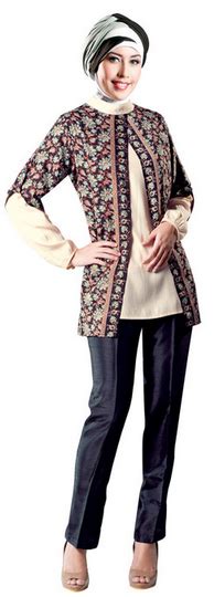 Belakangan semakin dinamis dan penuh gaya dengan modifikasi cantik dari berbagai bahan dan aksesoris. Foto Baju Batik Busana Muslim Untuk Perempuan Remaja ...