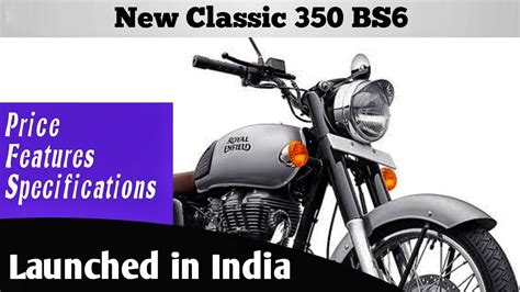 The classic 350 shares its powerplant with the legendary thunderbird twinspark. 2020 BS6 Royal Enfield Classic 350 BS6? | Price | Features ...