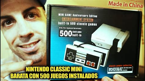 Snes de super nintendo entertainment system, es una consola de videojuegos para el hogar de 16 bits desarrollada y lanzada por nintendo en 1990 en japón y corea del sur. Nintendo Classic Mini con 500 juegos instalados | Versión china | Review - Unboxing | Opinion ...