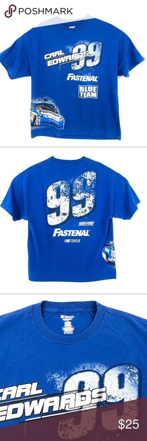 Nascar carl edwards crash in the final laps aaron's 499 2009. Carl Edwards Shirt Mens 2XL Fastenal Nascar #99 Actual ...