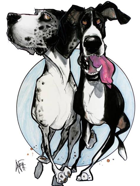 See more ideas about animal drawings, dog drawing, animal art. Pin by Megan Coffman on Dog Drawings | Animal caricature ...