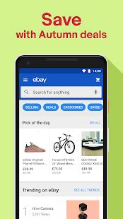 It has an immense catalog of products that get listed every day straight from big brands and by. eBay Shopping: Buy & Sell, Discover Deals & Save - Apps on ...