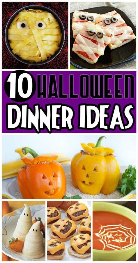 Whether you're planning a romantic meal or casual supper, we have plenty of dinner ideas for two to share with your loved one. Fun Halloween Food Ideas for Every Meal - From | Halloween ...