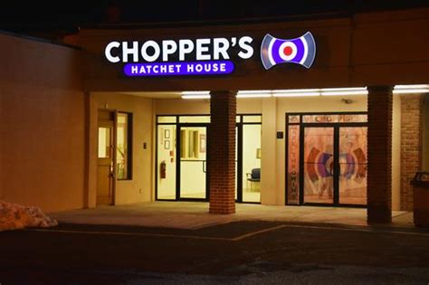 Choppers offers a unique experience with digital. Choppers Hatchet House Family Entertainment & Leagues ...