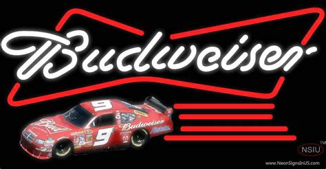 Your nascar decal can be made in any size you want. Budweiser Logo With NASCAR Neon Sign - Bro Neon Sign