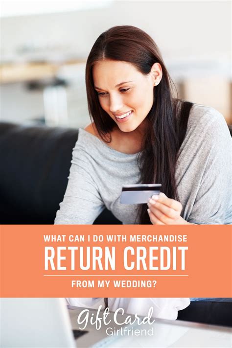 You can't return gift cards, just spend them. What Can I Do with Merchandise Return Credit from My Wedding? | GiftCards.com | Wedding gift ...
