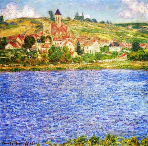 Die besten werke des pioniers des impressionismus. Vetheuil Nachmittag Claude Monet Gemälde mit öl zu verkaufen