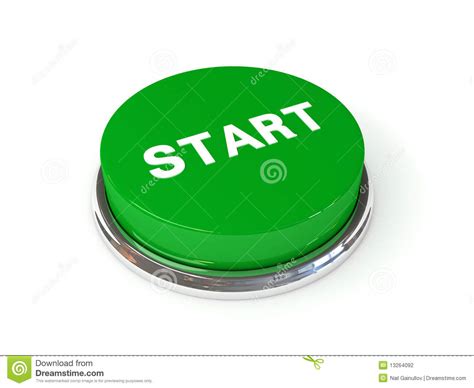 Start Button Stock Photography - Image: 13264092