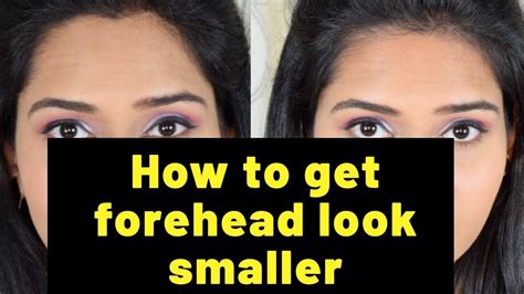 Wear clothes with shoulder embellishments. Tricks To Make Big Forehead Look Smaller|Hairstyles For ...