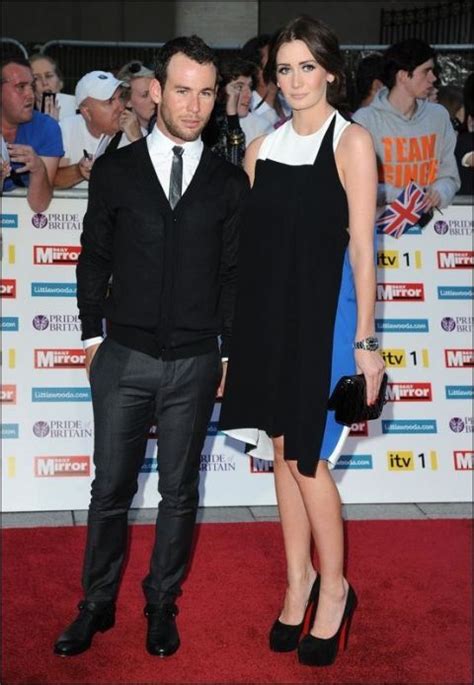 Yea, he's got cool hair but my wife is super hot. Mark Cavendish with Peta | Mark cavendish, Wife and ...