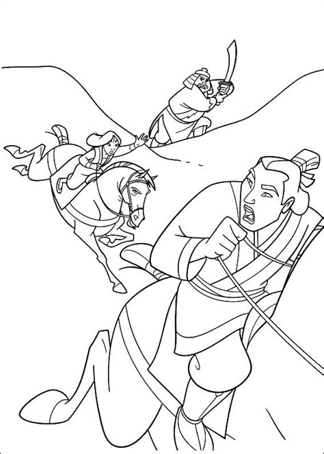 Mulan coloring pages printable games. 70 Disegni di Mulan da Stampare e Colorare | PianetaBambini.it