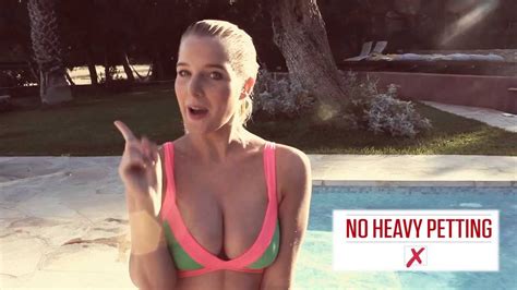 Think hot girls do everything with style? Get wet and wild (safely) with Helen Flanagan's ...