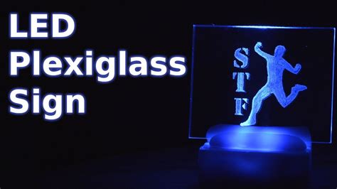 So i decided to make my own and show you how. Make Your Own LED Sign from Plexiglass - Uses those ...