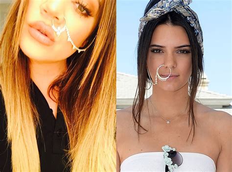 Did Khloé Kardashian Steal Kendall Jenner's Nose Ring? - E! Online