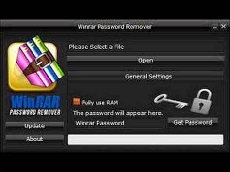 Winrar is an easy to use, lightweight and flexible archiving utility that can unpack most archive formats. RAR Password unlocker full version Unlock password protected winrar files - YouTube