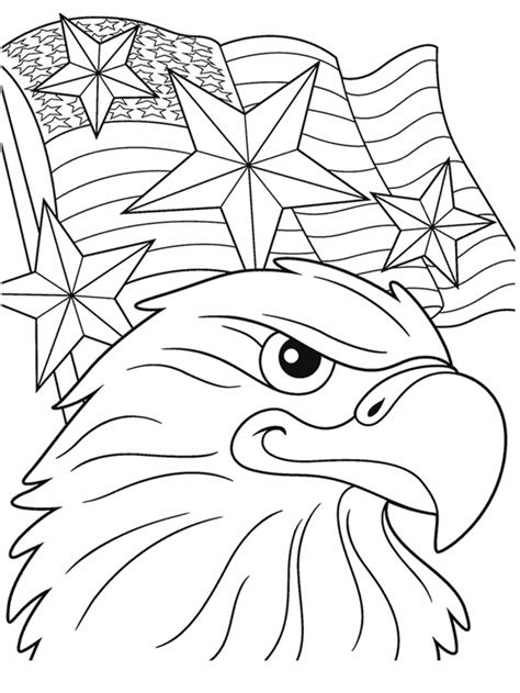 • below is yescoloring's back in the day 4th of july coloring pages video (we have to crawl before we can walk. Independence Day Eagle Coloring Page | crayola.com