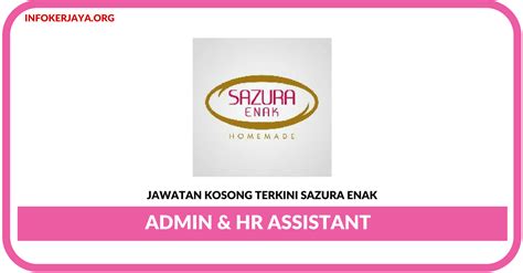 Ohjobs, jawatan kosong 2021, kerja kosong 2021, jawatan kosong kerajaan 2021, jawatan kosong swasta 2021, job vacancy, kerja kosong kerajaan, 2021, iklan jawatan kosong 2021, jobs in malaysia 2021, temuduga terbuka 2021, jawatan kosong kerajaan terkini, download borang. Jawatan Kosong Terkini Admin & HR Assistant Di Sazura Enak ...
